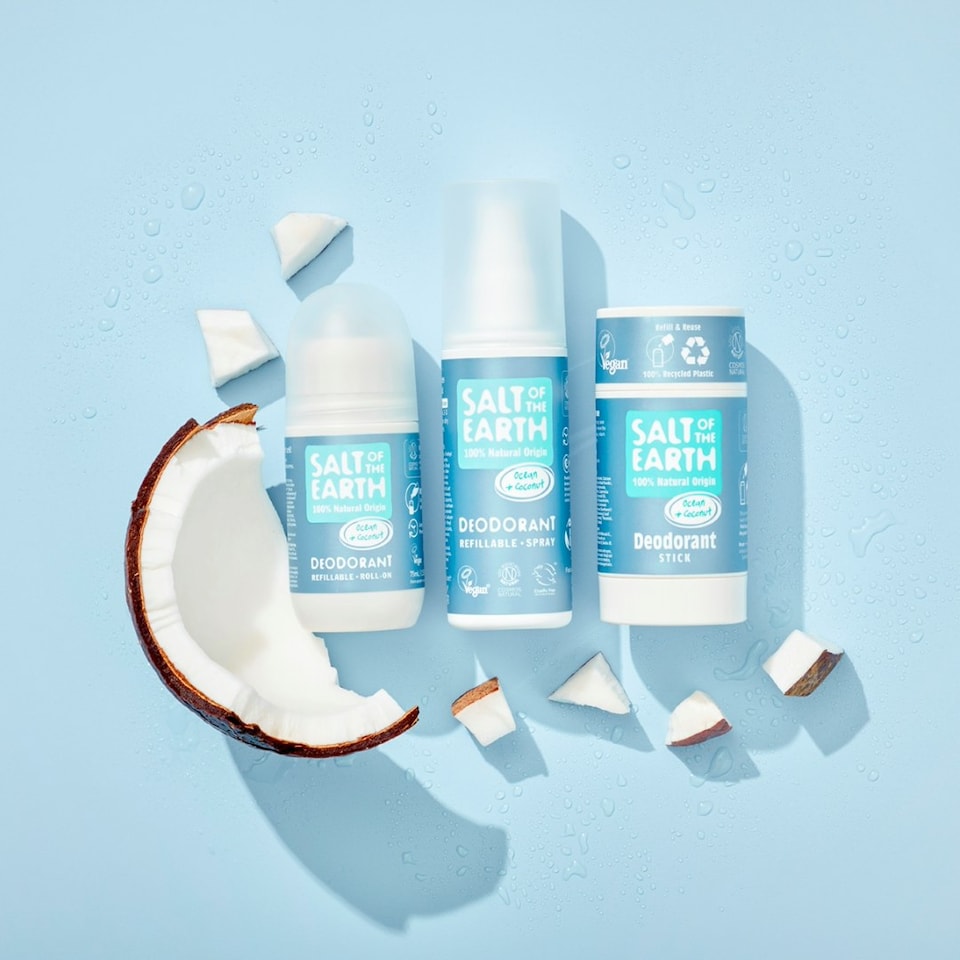 image 1 of Ocean & Coconut Natural Deodorant Spray 100ML