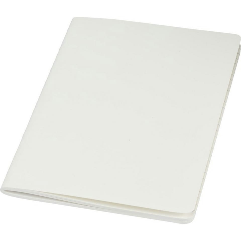 image 1 of Printed Shale Stone Paper Journal - White - One Size