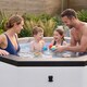 image 3 of Wave Como 6 Person Eco Foam Hot Tub, Pebble White