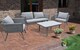 image 7 of Groundlevel 4 Piece Woven Grey Furniture Set
