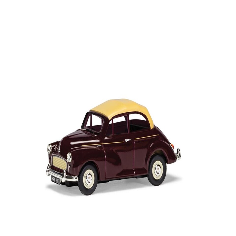 Corgi Morris Minor Convertible Maroon B