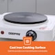 image 3 of GEEPAS 1000W Single Hot Plate Precise Table Top Cooking