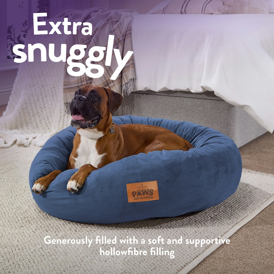 image 1 of Paws for Slumber Donut Pet Bed, X Large