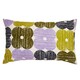 image 4 of Textured Flower Multi Duvet Cover Set Green | King