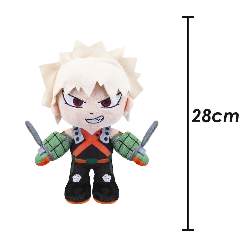image 1 of vfm-estore My Hero Academia Bakugo Plush Soft Toy 28cm