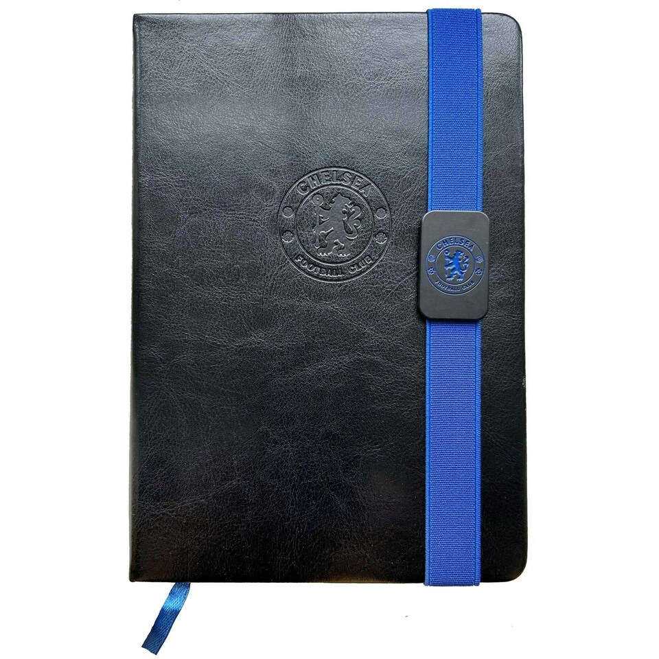 Chelsea FC Executive A5 Notepad - Black/Blue - One Size