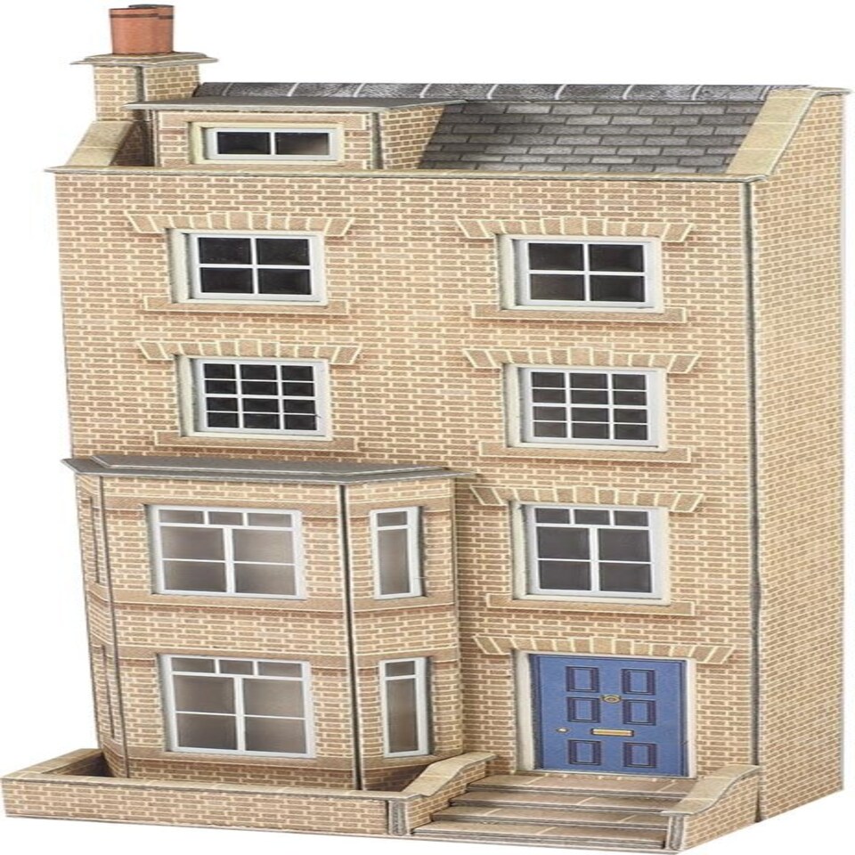 image 1 of Metcalfe Low Relief Georgian Town House Card Kit