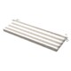 image 1 of Wide Striped Garden Bench Seat Pad Beige