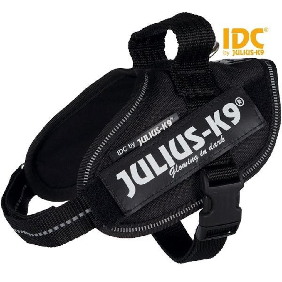 Julius-K9 IDC® Dog Powerharness - Mini-Mini / XS, Black