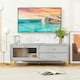 image 4 of COSTWAY TV Stand for 55 Inches 120cm Entertainment Center Grey