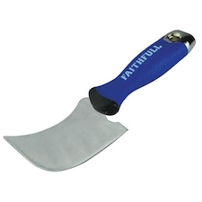 Faithfull Professional Window Knife Quarter Moon - Multi Colour - One Size