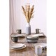 image 8 of Set of 4 Tile Pattern Pasta Bowls Multi | Blue, Grey, Black