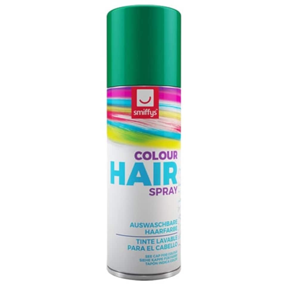 Green Temporary Hair Spray 125ml