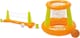 image 2 of Pool Volleyball Game Set And  Floating Hoop Game -Water Sports Fun for All Ages