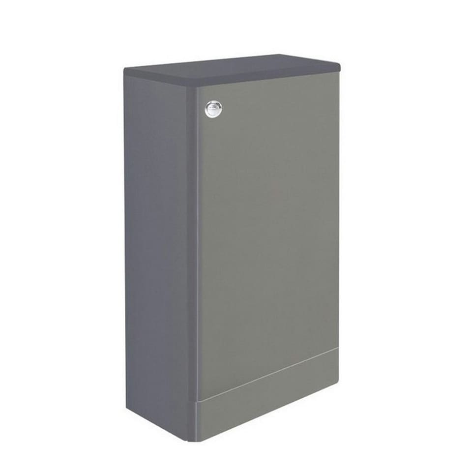 image 1 of Bathroom Back to Wall WC Unit 495mm Wide - Basalt Grey- (Choice) | Grey | Grey | 1