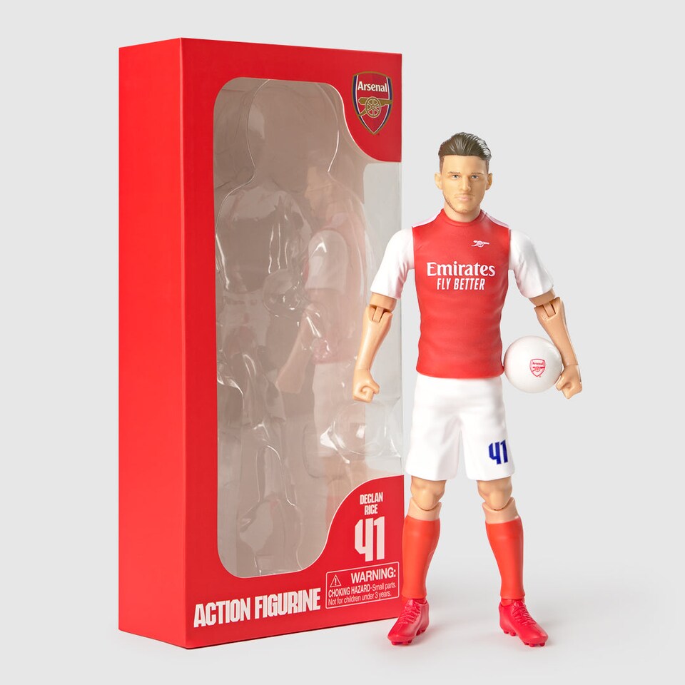image 1 of Declan Rice Arsenal Fully Articulated Figurine