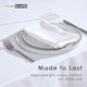 image 3 of Homescapes White Tablecloth - 178 x 300 cm | White | 178cm x 300cm (70" x 120")
