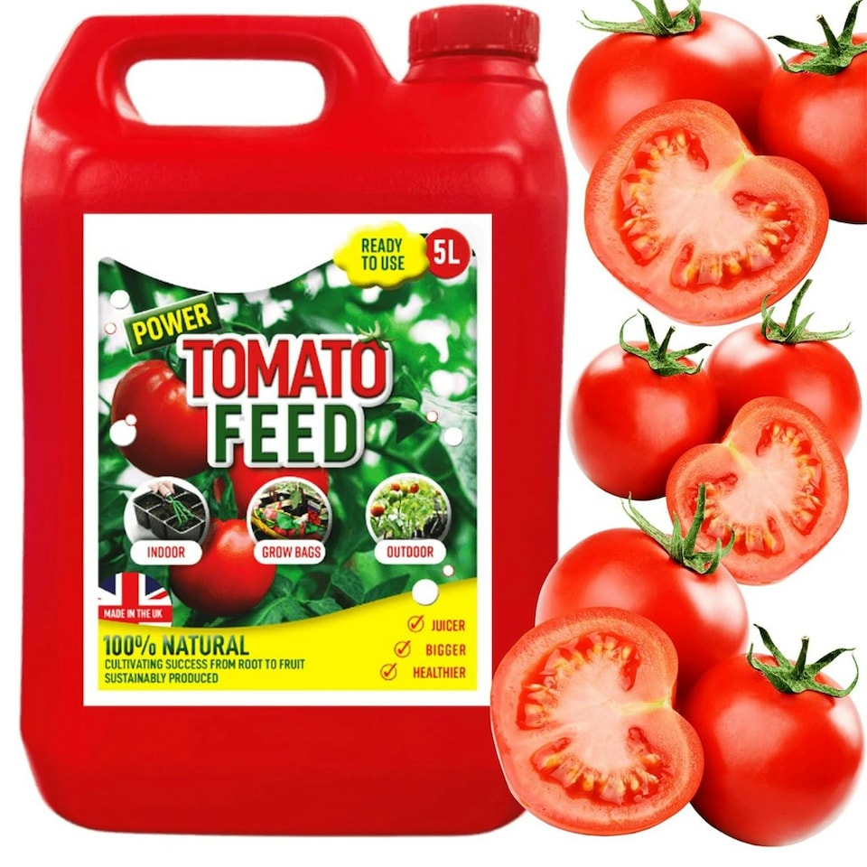image 1 of 2 x 5L Rapid Ready To Use Tomato Feed Healthy Plant Feed Nutrient Packed
