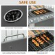 image 5 of Outsunny Gas Barbecue Grill 3+1 Burner Garden BBQ w/ Large Cooking Area