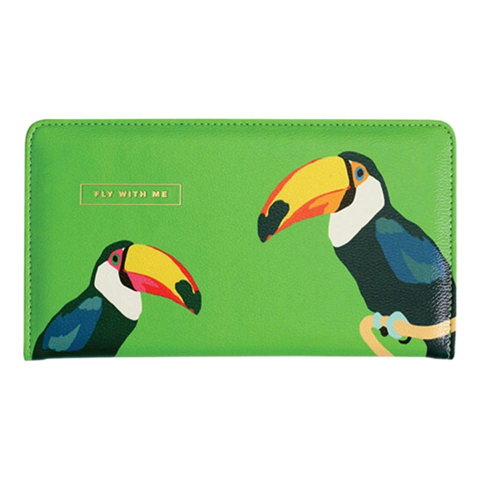 image 1 of Portico Design Emily Brooks Fly with Me Soft Faux Leather Travel Wallet