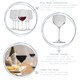 image 2 of Bormioli Rocco Inalto Tre Sensi Red Wine Glasses - 550ml - Pack of 6
