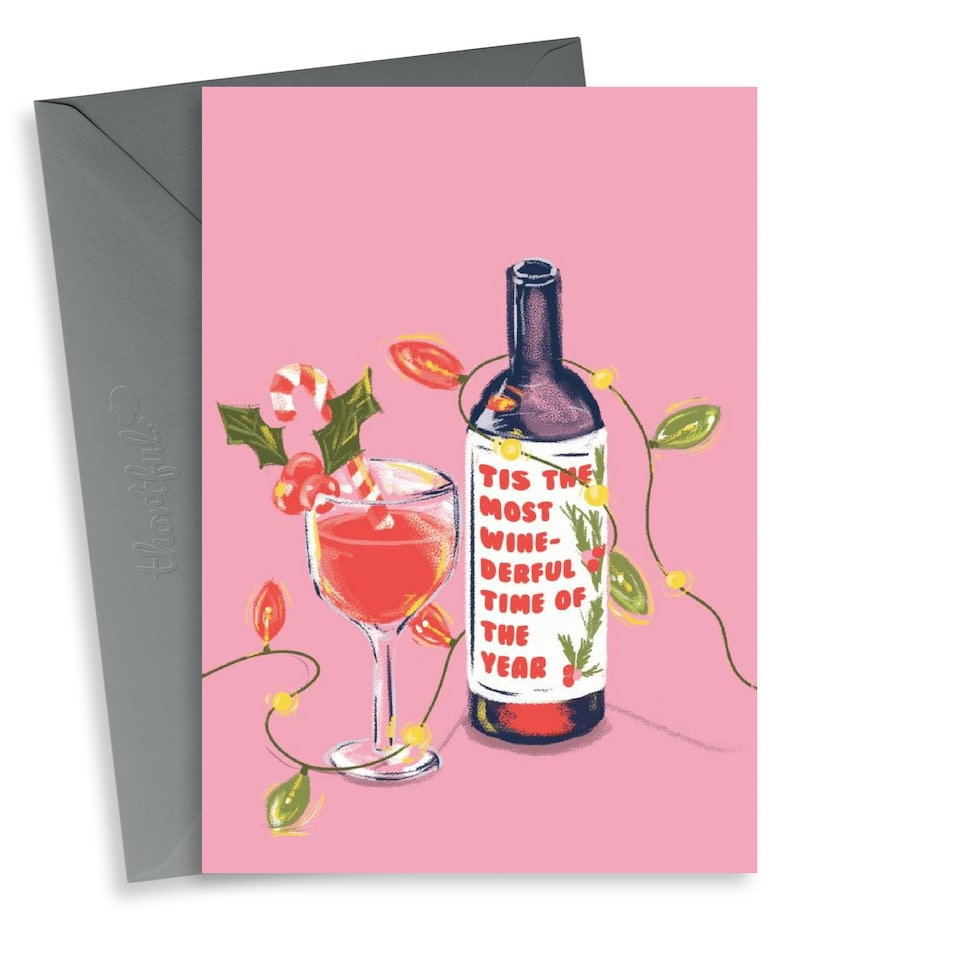 image 1 of Funny Wine-derful Christmas Card