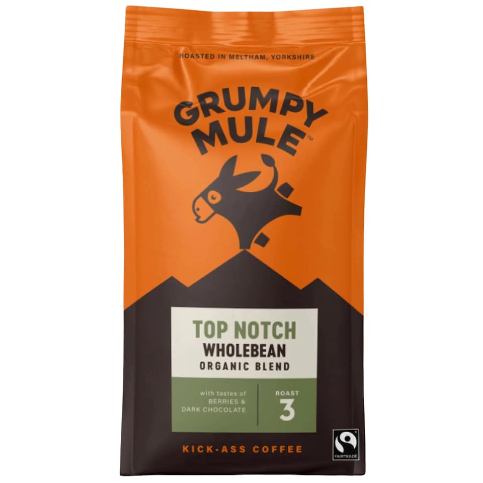 Organic Top Notch Wholebean Blend 200g (Grumpy Mule) | Multi