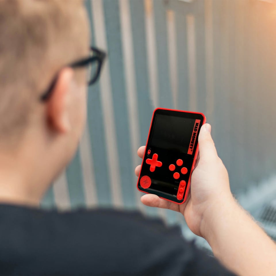 image 1 of Mad Monkey - Retro Slim Console - incl. 300x 8-Bit Games