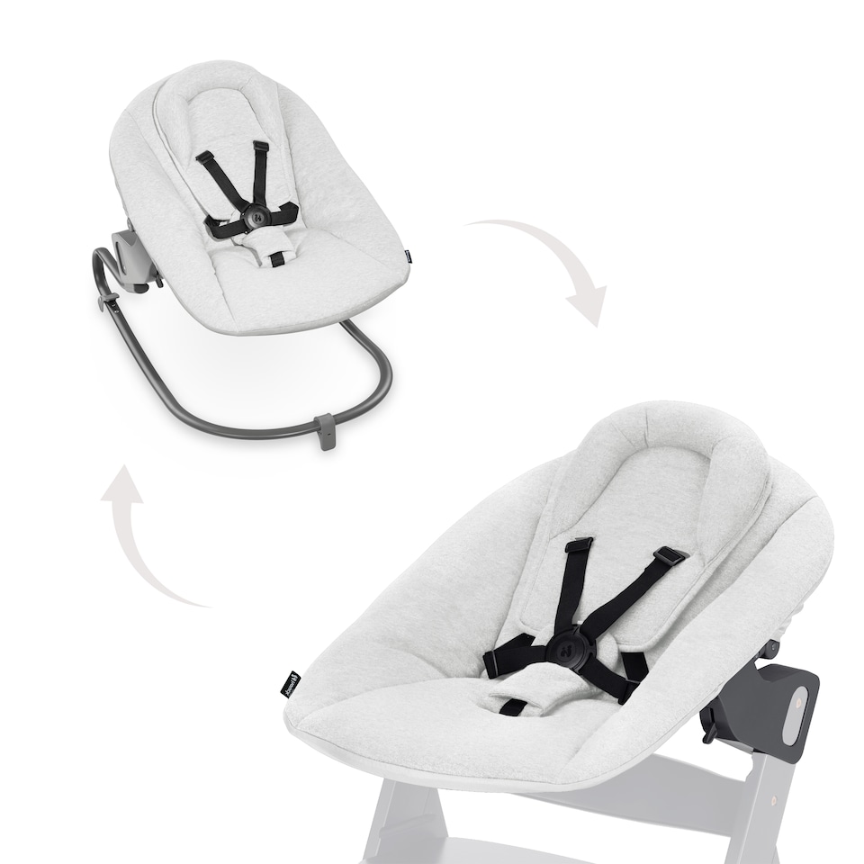 image 1 of hauck Alpha Bouncer Premium - Light Grey