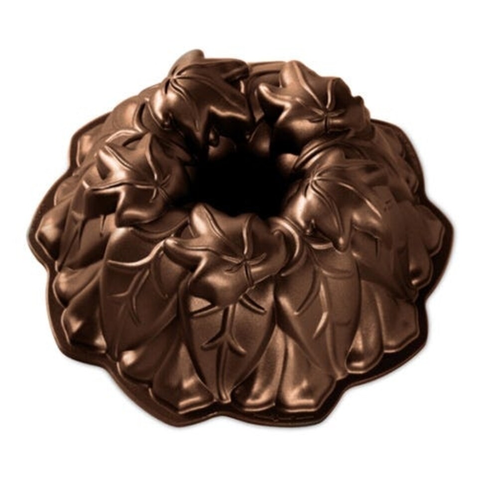 image 1 of Nordic Ware Harvest Leaves Bundt Pan