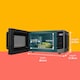 image 2 of Abode AMT2304B Black Microwave Touch Control 900W 23L Digital 11 Power Levels
