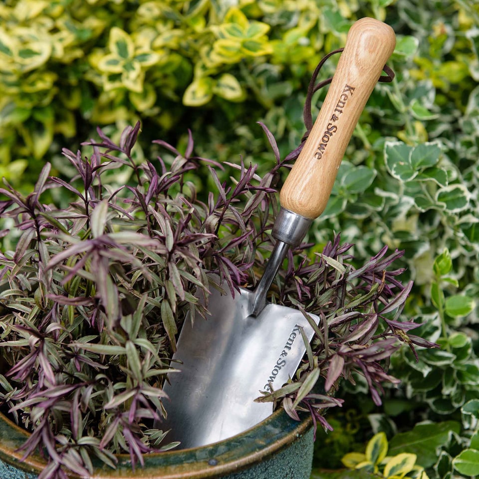 image 1 of Kent & Stowe Stainless Steel Hand Trowel and Fork Set