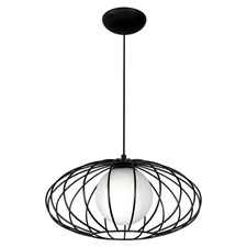 Milagro Pendant Lamp Kronos Black 1XE14