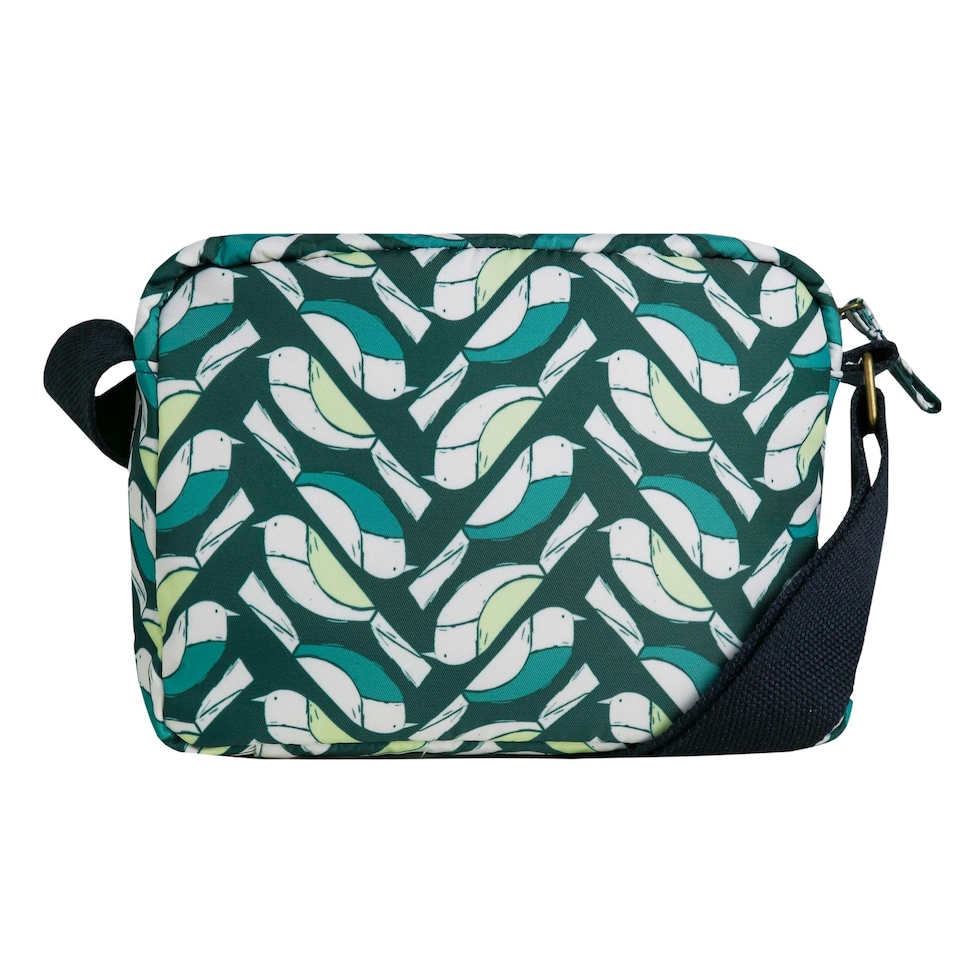 image 1 of Weird Fish Corrie Geometric Crossbody Bag - Cedar Green - One Size