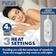 image 3 of Purus King Size Electric Under Bed Blanket Fitted Ties | White | White | 1