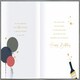 image 2 of Elegant Balloons Dad 70th Birthday Card