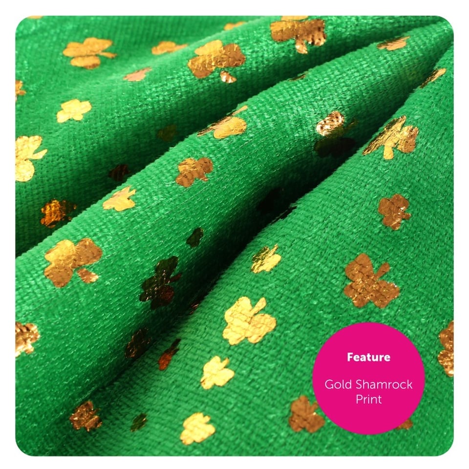 image 1 of Irish Top Hat and Bowtie | Green | 1