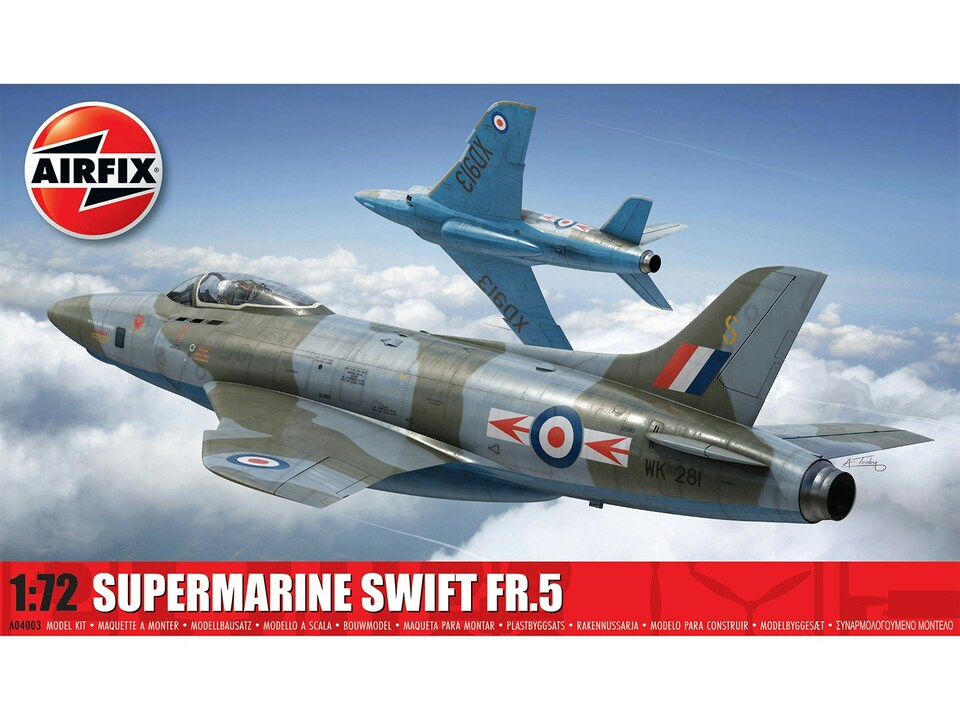 Airfix British Supermarine Swift FR.5 (1:72 Scale)