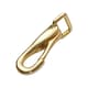 image 1 of Shires Brass Horse Bridle Cheek Clips - Brass - 16mm