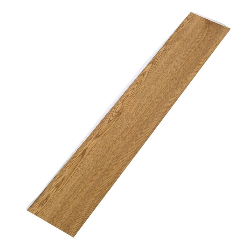 image 1 of Living and Home PVC Country Style Wood Effect Flooring Plank 36 Pcs - Brown | Brown