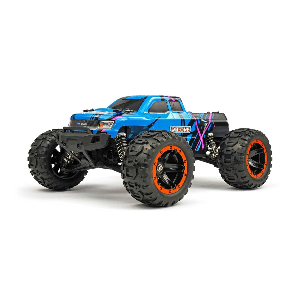 image 1 of RCG Racing MT-One 1/16 Brushless Monster Truck - Blue
