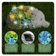 image 3 of Solar Hedgehog Statue Garden Ornaments