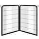 image 1 of Yaheetech 2-Panel Metal Dog Playpen, 65 × 80 cm Black