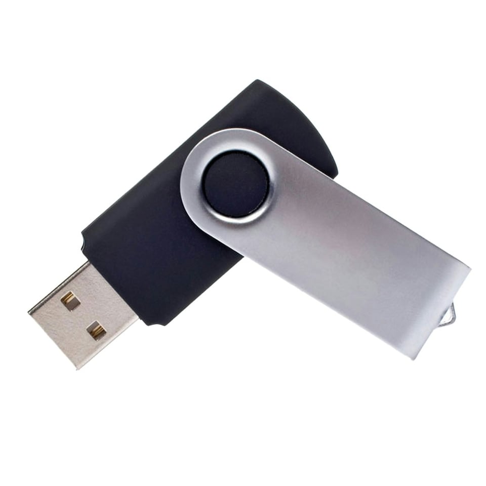 image 1 of MidOcean Techmate 4GB USB Flash Drive - Black - One Size