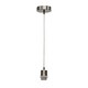image 1 of Carss - Satin Nickel Ceiling Pendant Flex Suspension Kit for Shades | Chrome | Satin nickel plate | Small | 1