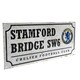 image 2 of Chelsea Nostalgia Metal Street Sign - Silver/Black - One Size