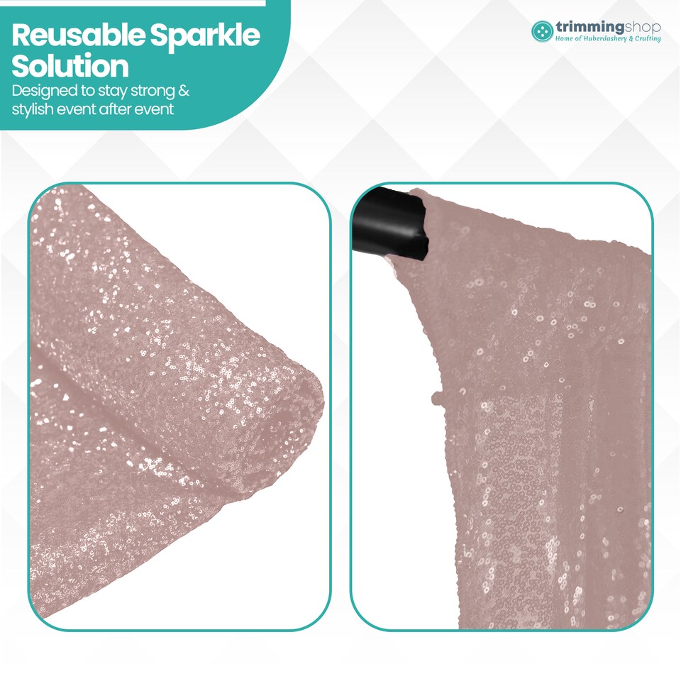image 1 of 4ft x 7ft Sequin Backdrop Photography Background High-Density Sequin Fabric