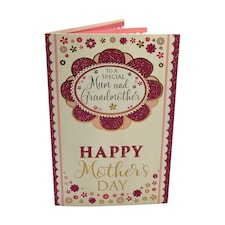 To Special Mum and Grandmother Flower Head Design Mother's Day Boxed Card
