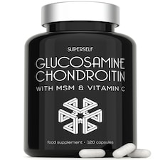 SuperSelf Glucosamine Complex with Chondroitin, MSM & Vitamin C 120 Capsules