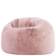 image 5 of Icon Cuddle Cushion and Kids Kingston Rabbit Faux Fur Classic Bean Bag, Rose Dust